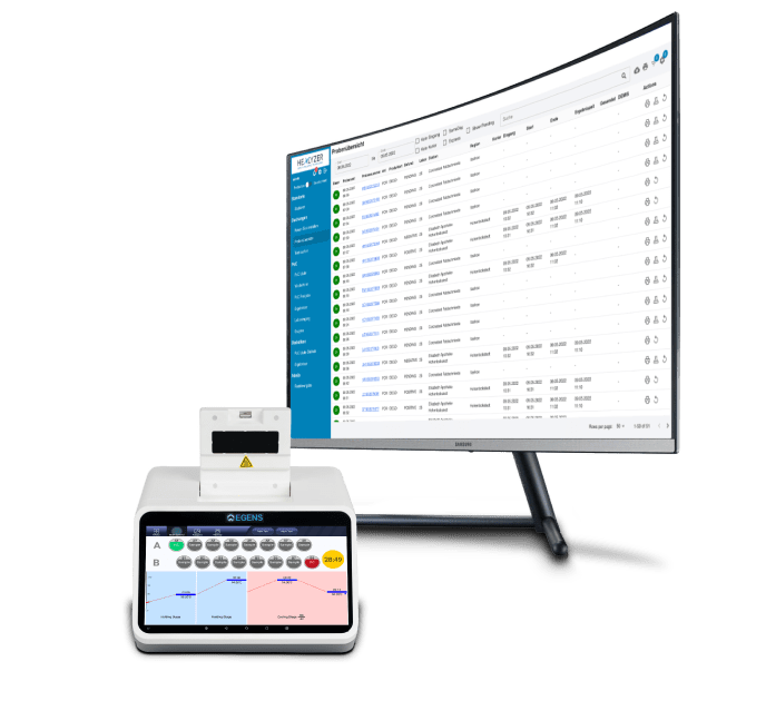 Test machine and Monitor